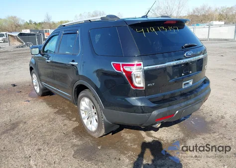 2013 Ford Explorer Xlt z USA, uszkodzony, nr VIN 1FM5K8D87DGC18895